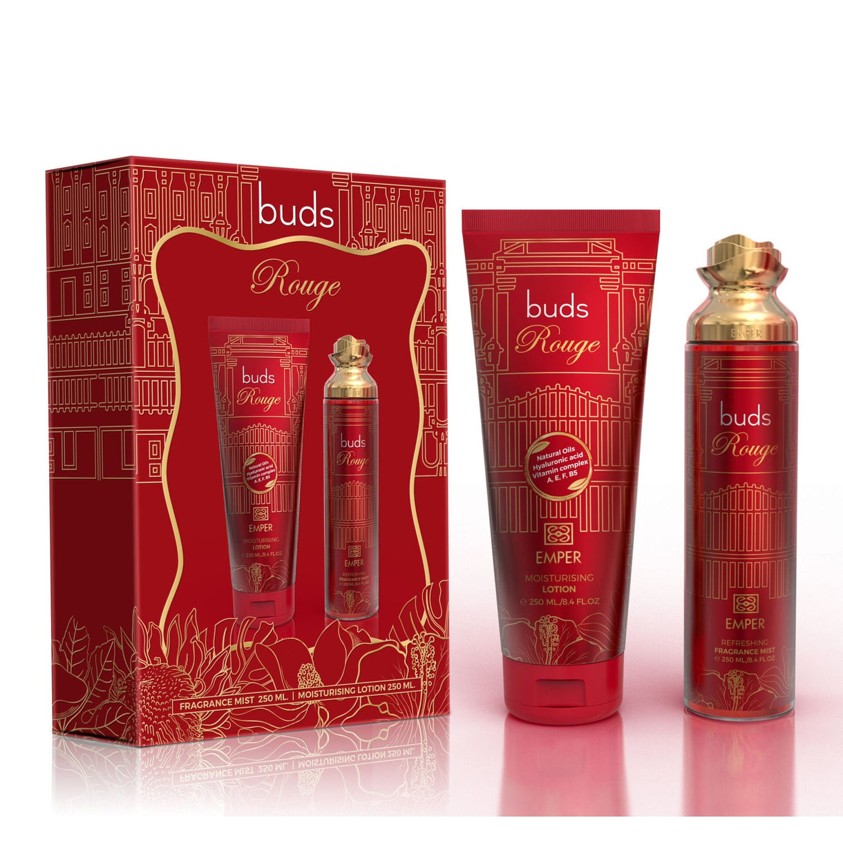 Gift Set 2in1 Gift Set Buds Rouge