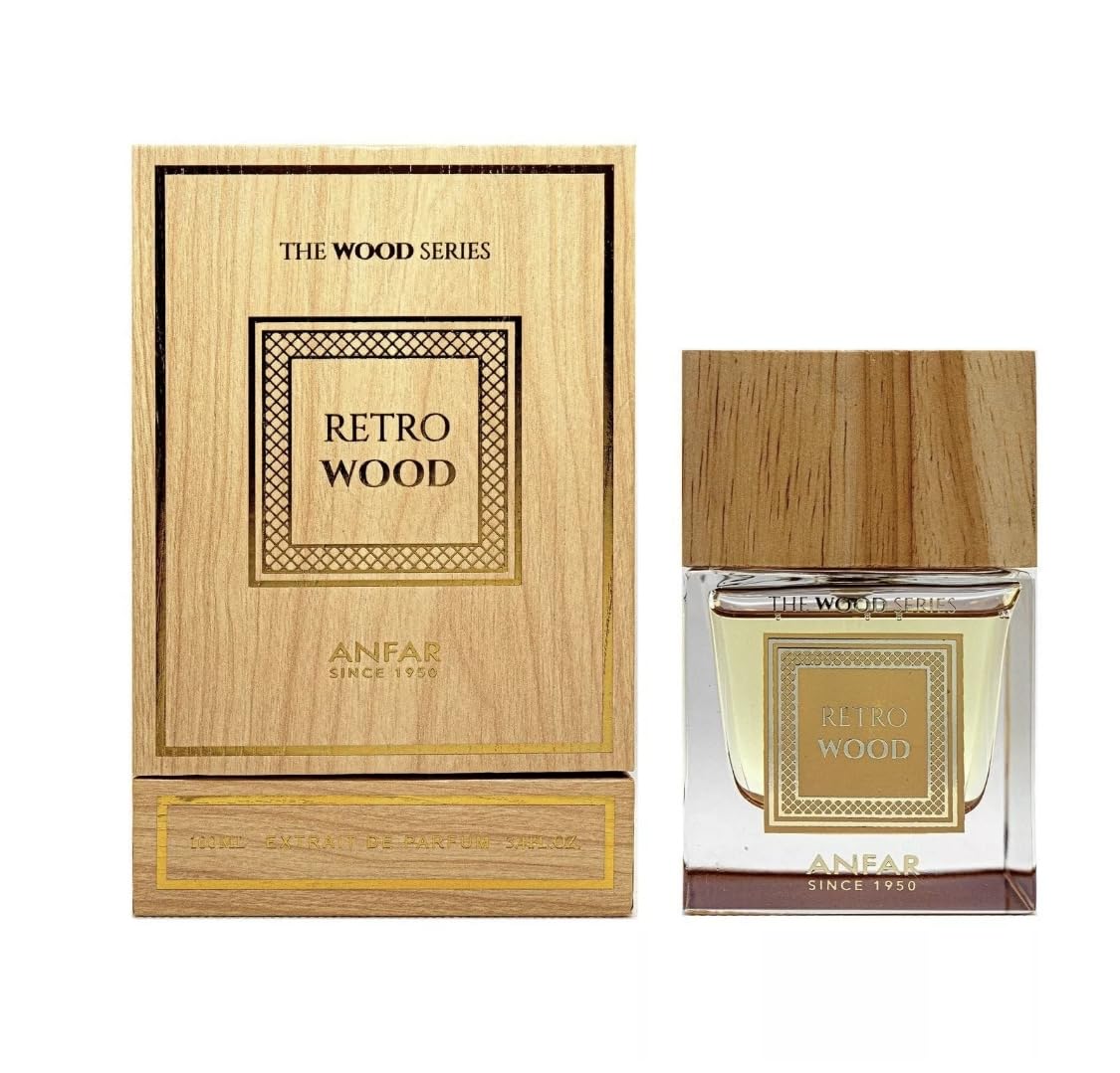 (TESTER / MUESTRA) Retro Wood – Extrait de Parfum By Anfar London (100ml)