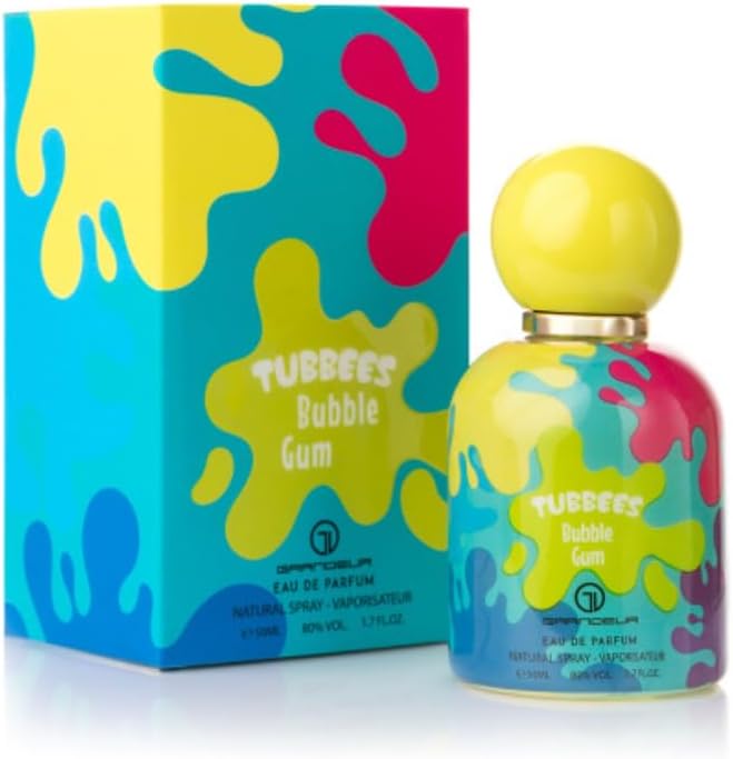 Tubbees Bubble Gum Eau De Parfum Para Niños Y Mujeres 50 Ml 1,7 Oz De Grandeur