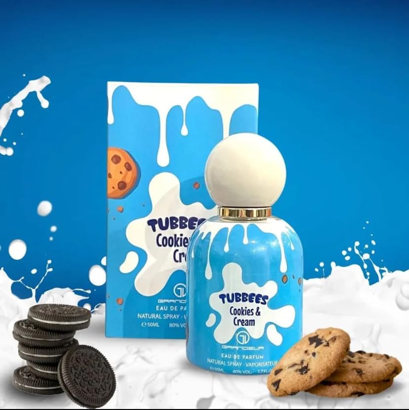 Eau De Parfum Tubbees Cookies & Cream Para Niños Y Mujeres, 50 Ml, 1,7 Oz, De Grandeur