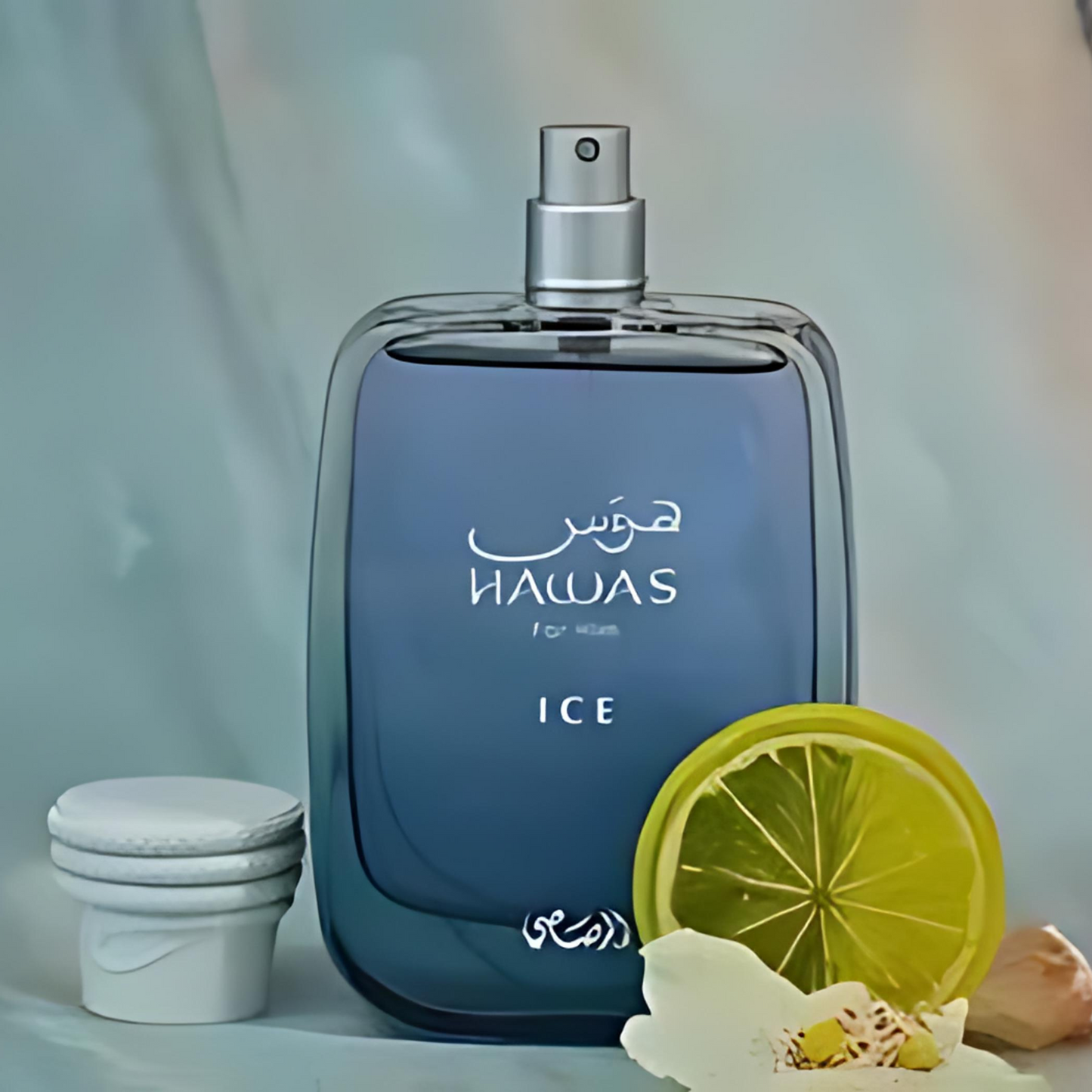 Hawas Hielo Eau De Parfum Para Hombres 100 Ml 3,4 Oz Por Rasasi