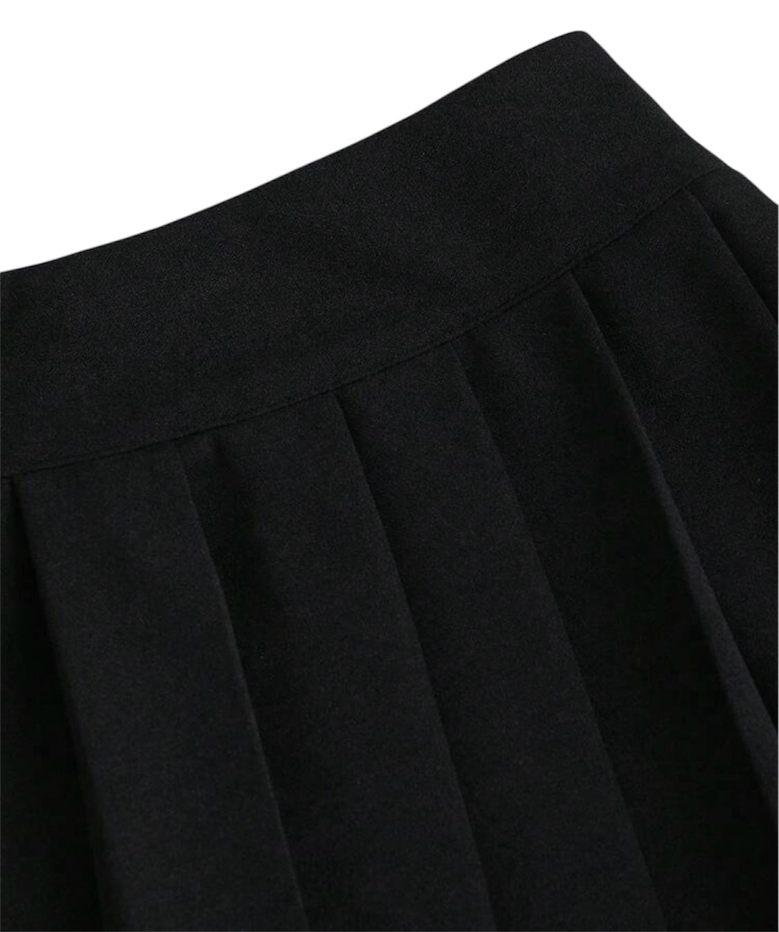 Conjunto de 2 piezas Estilo Colegial Chic talla S Negro.