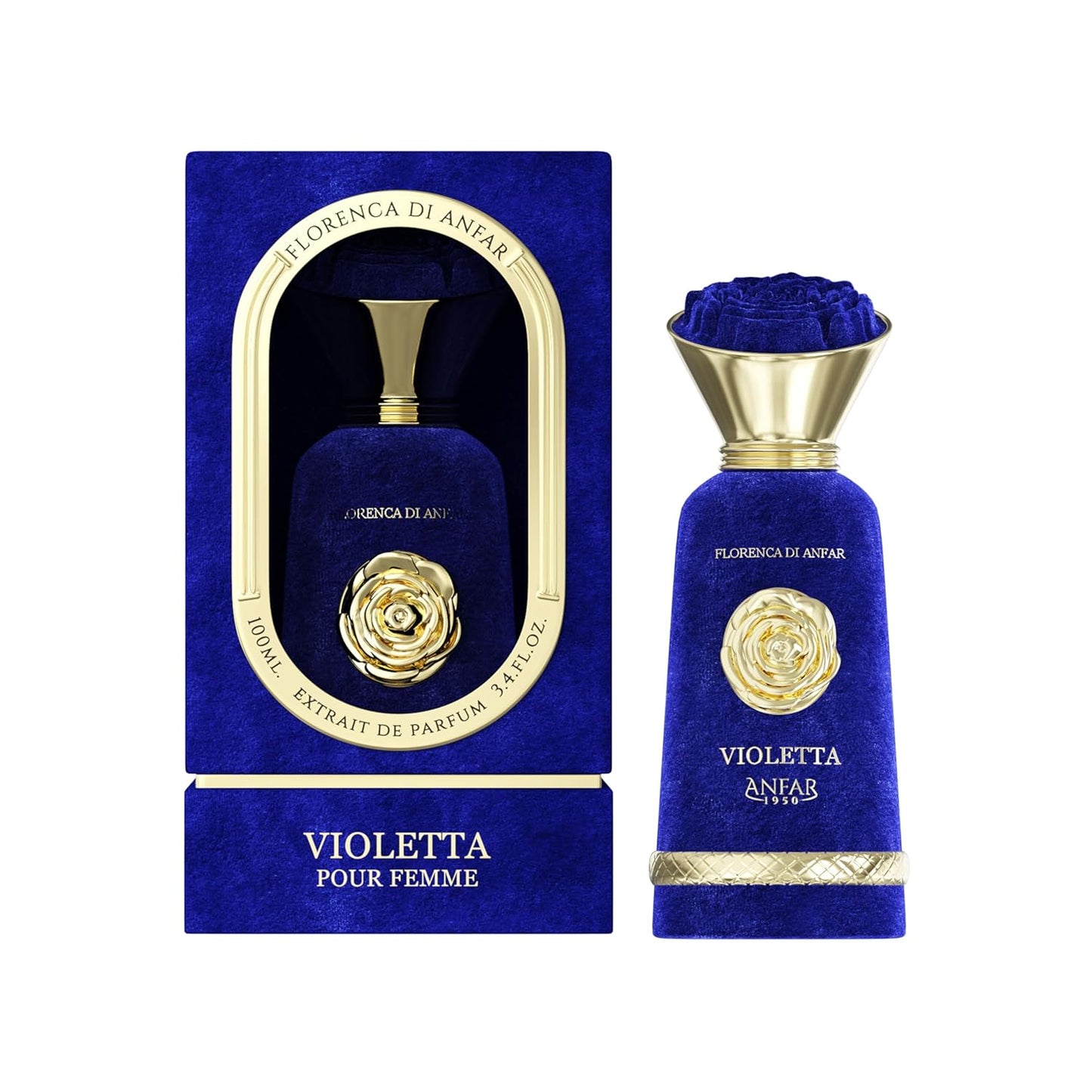 Violetta Extrait De Parfum Para Mujer 100ml 3.4Oz Por Anfar 1950