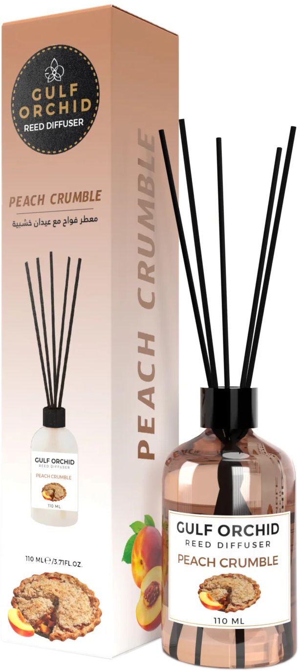 Reed Diffuser Gulf Orchid Peach Crumble