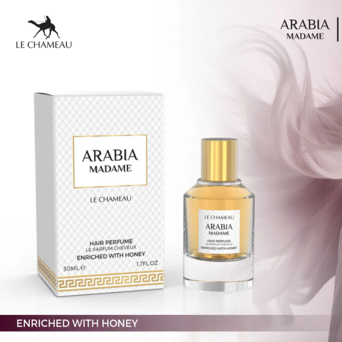 Hair Perfume 50 ML Arabia Madame With Honey / Perfume Para El Cabello Arabia Madame Con Miel 50 ml