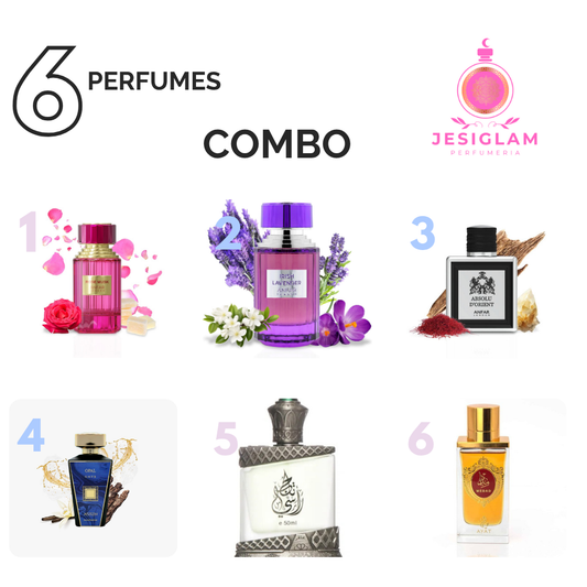 COMBO 2 - (6 perfumes)