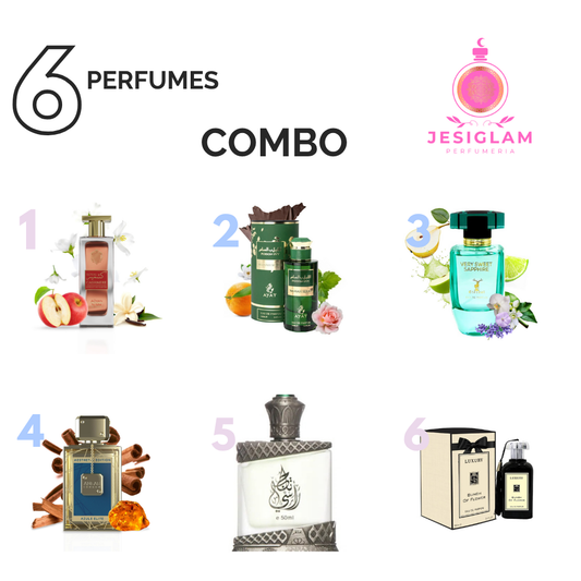 COMBO 1 - (6 perfumes)