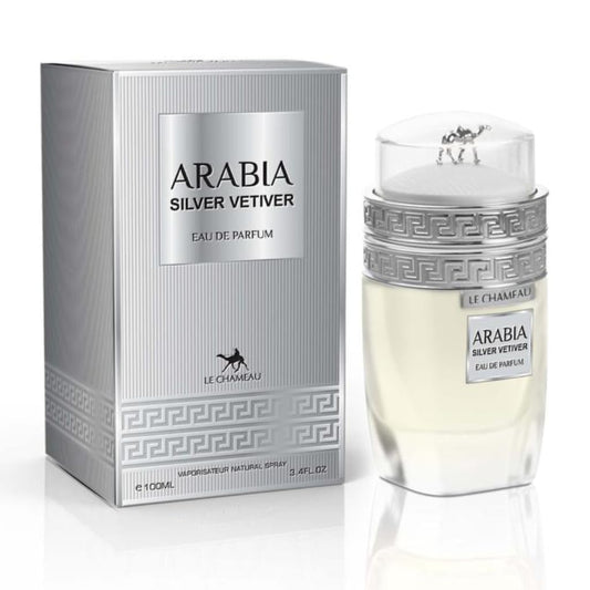 Arabia vetiver plata, para hombre - 100ML Arabian Collection