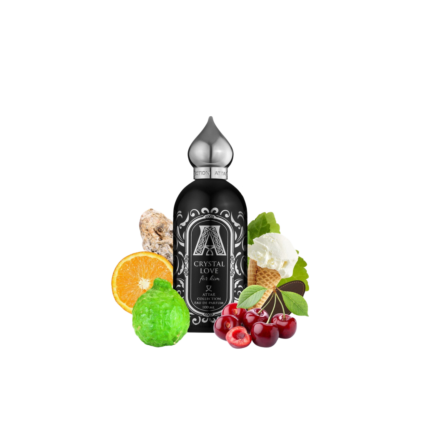 (TESTER / MUESTRA) Crystal Love For Him Attar Collection for men 100ml