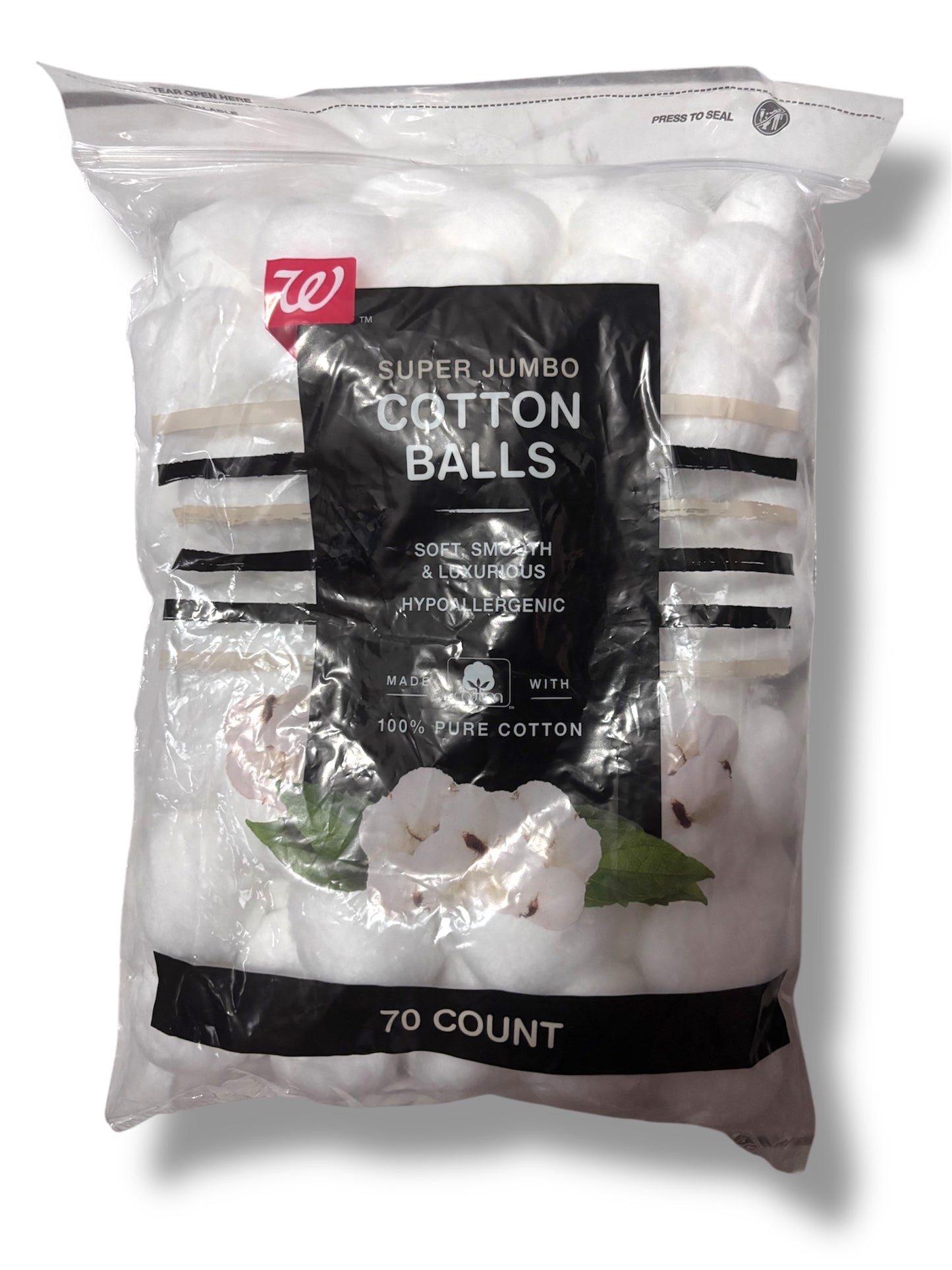 Walgreens Cotton Balls, 70 count
