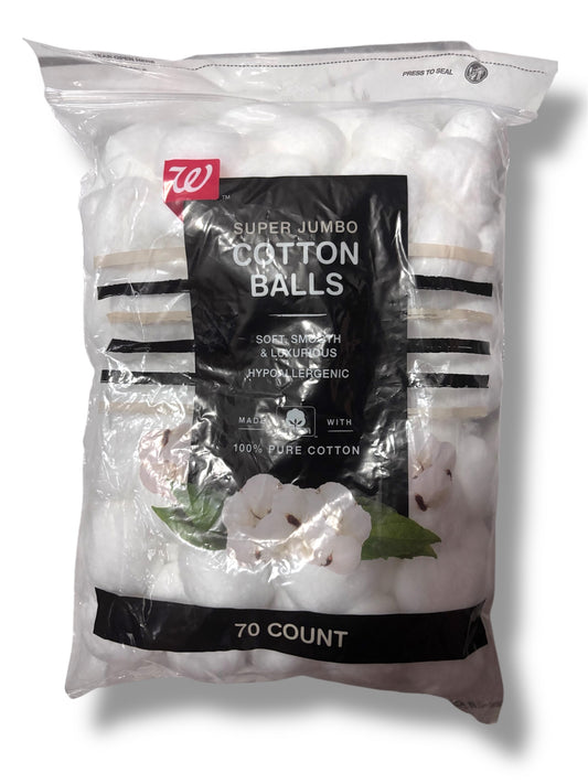 Walgreens Cotton Balls, 70 count